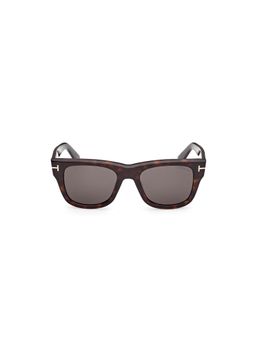 Tom Ford Eyewear - Men Grey Acetate Full Rim Sunglasses (Ft1304 53 52A) (53)