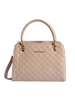 Lino Perros - Beige Checkered Handbag