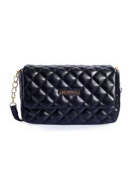 Lino Perros - Black Checkered Sling Bag