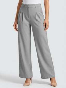 Tikhi Imli - Grey Pleated Trouser