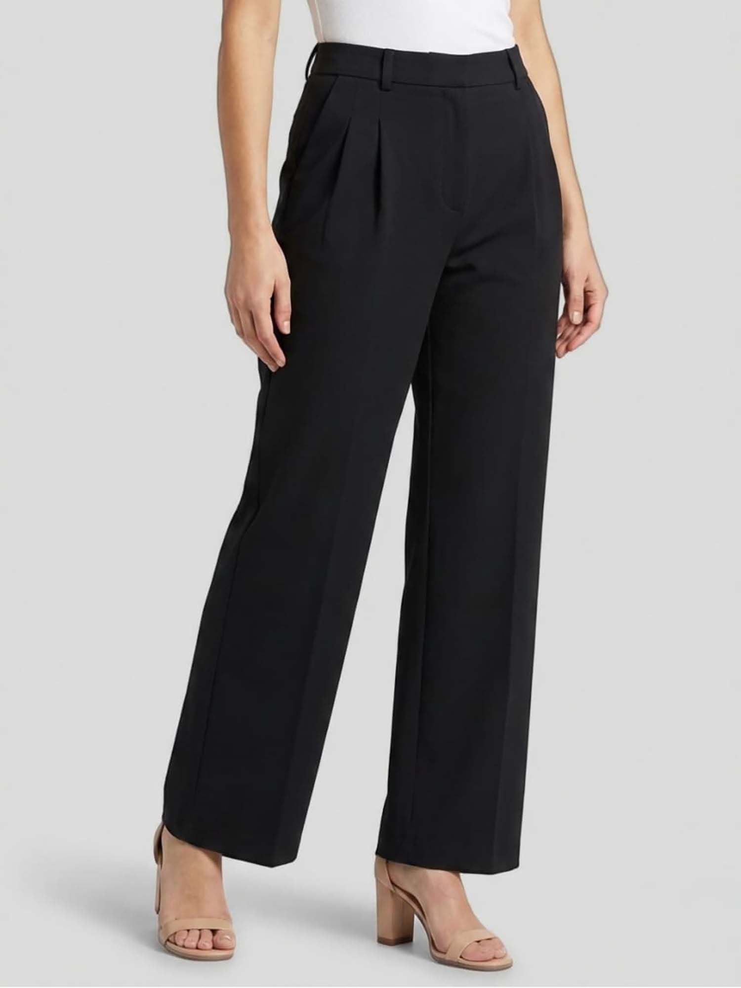tikhi imli Black Pleated Trouser-picture-14