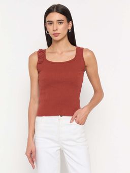 Madame - Rust Solid Plain Top