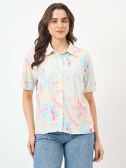 Madame - Multi-color Printed Shirt