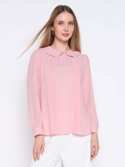 Cover Story - Women Gossamer Dreams Pink Top