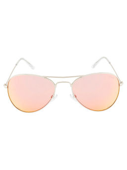 Opium Eyewear - Unisex Pink Aviator Sunglasses with UV Protected Lens - OP-1200-C89