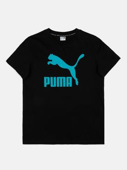 Puma - Classics Boys Black T-shirt