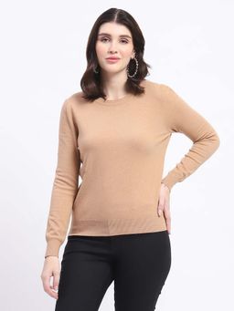 Madame - Crew Neck Beige Sweater