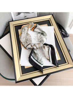 CrossKulture - Multi-Color Satin Printed Scarf