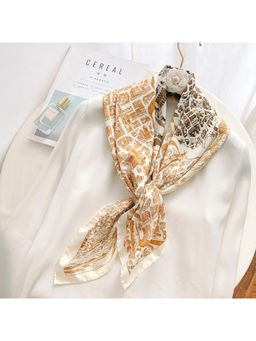 CrossKulture - Multi-Color Satin Printed Scarf