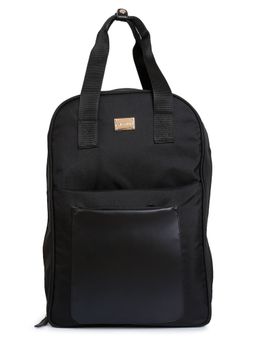 RASHKI - Unisex Moda Black Backpack