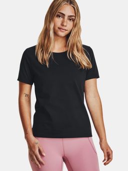 ap'pulse - Women's Round Neck Short Sleeve T-shirt - Black
