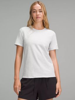 ap'pulse - Women's Round Neck Short Sleeve T-shirt - Grey