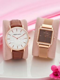 Joker and Witch - Joker & Witch Johnny & June Couple Watches - JWCW455 (M)