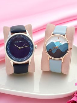 Joker and Witch - Joker & Witch Eric & Sookie Couple Watches - JWCW456 (M)