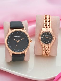 Joker and Witch - Joker & Witch Chris & Elsa Couple Watches - JWCW462 (M)