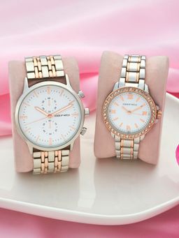 Joker and Witch - Joker & Witch Zack & Florence Couple Watches - JWCW470 (M)