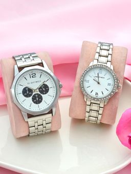 Joker and Witch - Joker & Witch Romain & Dua Couple Watches - JWCW475 (M)