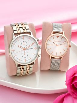 Joker and Witch - Joker & Witch Michael & Lori Couple Watches - JWCW489 (M)