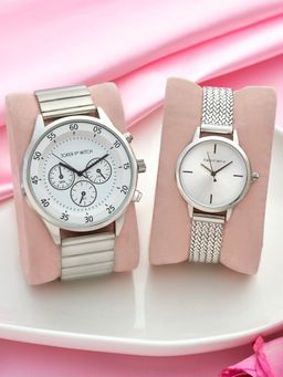 Joker and Witch - Joker & Witch Ryan & Eva Couple Watches - JWCW492 (M)