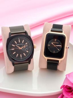 Joker and Witch - Joker & Witch Austin & Vannessa Couple Watches - JWCW493 (M)