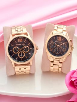 Joker and Witch - Joker & Witch Jason & Lisa Couple Watches - JWCW496 (M)