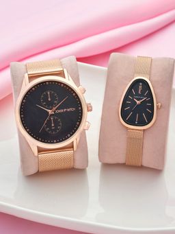 Joker and Witch - Joker & Witch Bruce & Demi Couple Watches - JWCW498 (M)