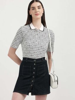 Tommy Hilfiger - Multi-Color Printed Polo T-Shirt