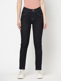 Cantabil - Women Black Solid Casual Jeans