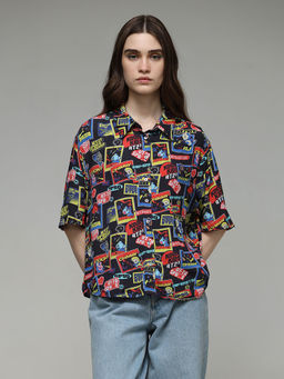 ONLY - X Bt21 Printed Shirt