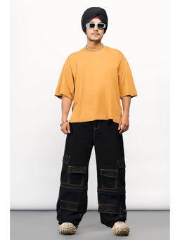 FREAKINS - Mens Black Ostracize Solid Cargo