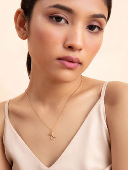 Twenty Dresses by Nykaa Fashion - Rhythms Of Alphabet X Necklace