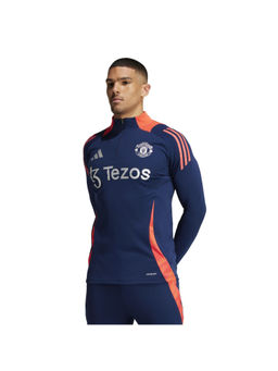 adidas - MUFC TR Men Navy Blue Football T-Shirt