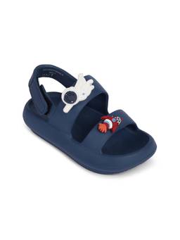 R&B - Boys Navy Blue Velcro Sandals