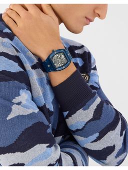 Philipp Plein - Men Date Superlative 4.4 cm Black Dial Analog Watch (PWPTA0324) (M)