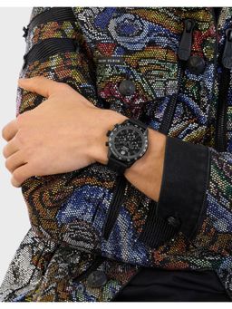 Philipp Plein - Men Date Superlative 4.4 cm Black Dial Analog Watch (PWPYA0324) (M)