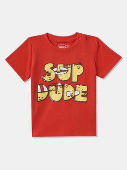 R&B - Cotton Regular Fit Half Sleeve Round Neck Boys T-Shirt