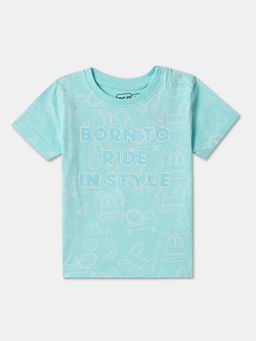 R&B - Cotton Regular Fit Half Sleeve Round Neck Boys T-Shirt