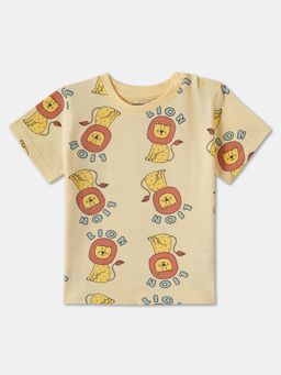 R&B - Cotton Regular Fit Half Sleeve Round Neck Boys T-Shirt
