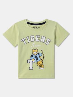 R&B - Cotton Regular Fit Half Sleeve Round Neck Boys T-Shirt