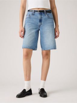 Levi's - Women Blue Solid Shorts