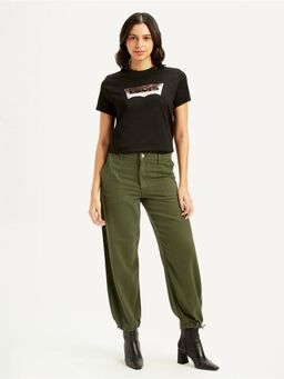 Levi's - Women Green Solid Tapered Jeans