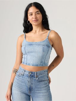 Levi's - Women Blue Printed Top