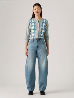 Levi's - Women Blue Solid Loose Fit Jeans