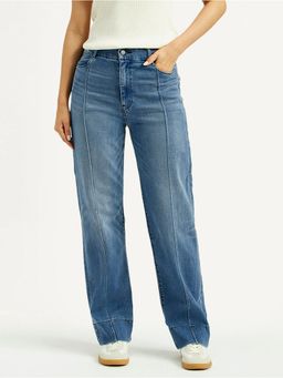 Levi's - Women Straight Blue Solid Jeans