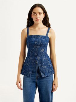 Levi's - Women Blue Floral Top