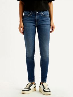 Levi's - Women 711 Skinny Fit Blue Jeans