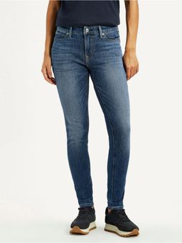 Levi's - Women 711 Blue Skinny Fit Jeans