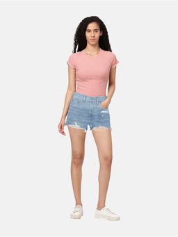 Levi's - Women Blue Regular Fit Shorts