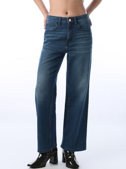 ONLY - Women Solid Flared Blue Jeans