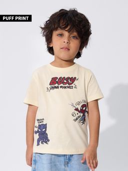 The Souled Store - Official Marvel Wolverine Young Boys T-Shirt